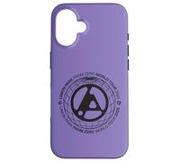 Linkin Park Black Globe Text Logo Case for iPhone 16