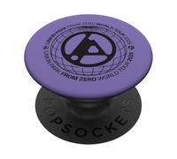Linkin Park Black Globe Text Logo PopSockets Adhesive PopGrip