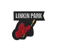 Linkin Park Black Patch Badge Embroidered Iron on Applique Souvenir Accessory
