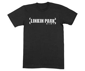 Linkin Park Bracket Logo Men's Black T-Shirt
