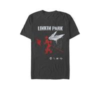 Linkin Park - Hybrid Theory Charcoal - T-Shirt - grey - S - 100% Cotton S