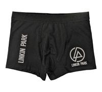 Linkin Park Men's Concentric Boxer Shorts in Black | Size: Medium Linkin Park Black M