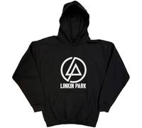 Linkin Park Men's Concentric Long Sleeve Hoodie, Black, Medium