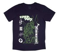 Linkin Park Men's Reanimation Robot Sketch T-Shirt in Navy | Size: 2XL Linkin Park Navy 2XL