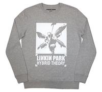Linkin Park Men's Soldier Hybrid Theory Sweatshirt in Grey | Size: XL Linkin Park Grey XL