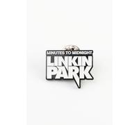 Linkin Park - Minutes To Midnight - Pin - white - Onesize - Metal Onesize