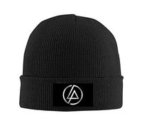 Linkin Park Rock Band (2) Platinum Logo Winter Warm Knit Cap Beanie Hat Black