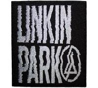 Linkin Park Shift Woven Iron On Patch (One Size) (Black/White)