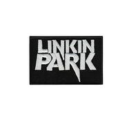 Linkin Park Silver Patch Badge Embroidered Iron on Applique Souvenir Accessory