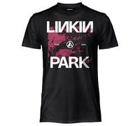 Linkin Park T Shirt from Zero. Official Unisex T-Shirt. Regular Cotton Jersey Adult Boy, Black, L