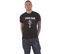 Linkin Park T Shirt Gas Mask Band Logo Official Unisex Black XL
