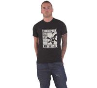 Linkin Park T Shirt Rectangle Logos Official Unisex Black M