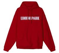 Linkin Park Unisex-Adult Hybrid Theory Hoodie Hooded Sweatshirt, Cardinal Red, XL