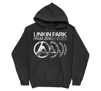 Linkin Park Unisex-Adult Zero Official Merch Slide Hoodie, Black, S