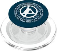 Linkin Park White Globe Text Logo PopSockets PopGrip for MagSafe