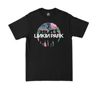 Linkin Park Women's Standard Zero Official Merch Silhouettes T-Shirt, Black