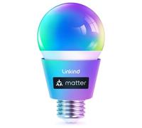 Linkind E27 Smart Light Bulb, Alexa Light Bulbs with Matter Support, 1 Pack