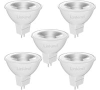 Linkind GU5.3 MR16 LED Bulbs, 12V AC/DC 5W(Equivalent to 50W) Bi-Pin Base Spotl
