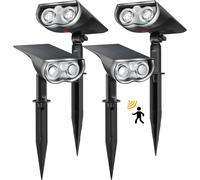 Linkind Solar Security Lights Outdoor with Motion Sensor, 1000lm Super Bright 6