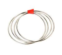 Linking Rings Magic Set - 4PCS Illusion Rings, High Shine Steel Build, Seamless Design, Easy Handling | Magician Trick Props for Party Stage Performance Professional Entertainer Practice Show