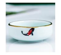 LINKIO Snack Plate Ceramic Dipping Saucer Snack Bowl Ice Cream for Snacks Desserts Nuts Olives Soy Sauce Dishes Bowls Sushi Ingredients Dessert Plates