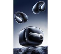 Linklike Air Open Ear Clip-on Earbuds｜Zero-Gravity Wearable Tech｜Midnight | Ultra Comfortable Patented 0-Pressure | Only 5g | Certified Hi-Res LDAC | 6H/42H Playtime | Al Clear Calls | No Sound Leakage