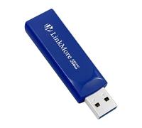LinkMore EJECT32 256GB USB Stick, USB 3.1 / USB3.2 USB Flash Drive, Read Speed up to 100MB/s, Retractable Design Memory Stick
