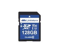 LinkMore XV13 128GB Full-Size SDXC Card, UHS-I U3 V30, 95MB/s Read | SD Card for DSLRs with full-size SDXC slots; up to 95MB/s read and 65MB/s write for 4K UHD; not microSD.