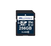LinkMore XV29 256GB Full-Size SDXC Card, UHS-II U3 V90, R250/W220MB/s