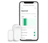 LinknLink BLE Smart Door Window Sensor, Wireless Contact Sensor for Home Security, Real-Time App Alerts, Home Automation, Compatible with Alexa and Google Home via Emotion Ultra Hub