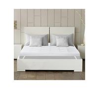 Links Plus Mattress Topper Kingsize Bed - 10 cm Thick King Size Mattress Toppers | Anti Allergic | Firm Mattress Topper Machine Washable | King Mattress Topper with Anchor Corner Straps