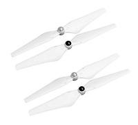 Linkshare 2 Pairs Replacement 9450 Self-Tightening CW/CCW Propellers for DJI Phantom 2, 3 Professional, Advanced, Standard, and 4K (White)