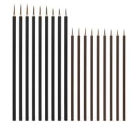 Linkstyle 18pcs Paint Brush Set, Chinese Japanese Kanji Sumi Art Inks Painting Watercolour Brushes for Fine Detailing