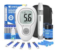 LinkSun Blood Sugar Monitor, 100 Strips & Lancets, High Accuracy, G-425-3