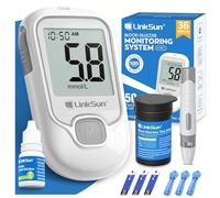 LinkSun Blood Sugar Test Kit, 50 Strips & Lancets, Large Display, G-425-1