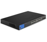Linksys 24-Port Managed Gigabit PoE+ Switch with 4 10G SFP+ Uplinks 410W