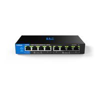 Linksys 8-Port, 2.5G Multi-Gig Unmanaged PoE++ Switch | Energy-Efficient Ethernet | Full-Duplex Flow Control | For WiFi 6/6E/7 Access Points & IP Surveillance Cameras | Metal Casing | 180 W PoE Budget