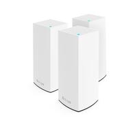 Linksys Atlas Pro 6 Velop Dual Band Whole Home Mesh WiFi 6 System (AX5400) - WiFi Router, Booster up to 8100 sq ft/750 sqm Coverage, 4x Faster Speed for 90+ Devices - 3 Pack, White (Packing May Vary)