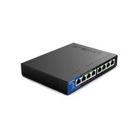 Linksys LGS108P Business 8 Port Desktop Gigabit Unmanaged Network Switch with 4 Port PoE+, Black