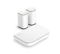 Linksys Velop Micro 6 Dual Band Mesh WiFi System - WiFi 6 Router with up to 3Gbps Speed, Covers 465 sqm, Supports 150+ Devices - Replaces Internet Router & Extender, 3-Pack
