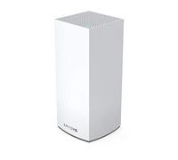 Linksys Velop MX4200 Tri-Band Mesh WiFi 6 System (AX4200) WiFi Router with up to 260 m² Wireless Coverage, 3.5 Times Faster for More Than 40 Devices - Pack of 1, White