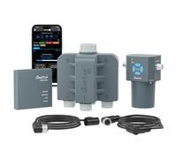 LinkTap Q1 4-Zone Smart Hose Timer & Gateway, Equals 4 G2S or 2 D1 Water Timers, 4 Built-in Flow Meters, Multiple Power Options, Easy Install & Use, Scalable Mesh Network via Extender, 2-Year Warranty
