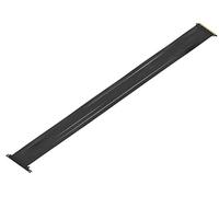 LINKUP - [100cm PCIE 3.0 16x Shielded Extreme High-Speed PCI Express Riser Port Extension Cable 2020 Rev | 90 Degree Socket