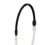 LINKUP - AVA 30cm EPS 4 Pin CPU ATX Motherboard PSU Power Supply Braided Sleeved Custom Mod PC Extension Cable w/Combs | Strong & Stiff Design | Single Pack | 300mm - Black