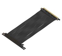 LINKUP - PCIE 3.0 16x Shielded Extreme High-Speed PCI Express Riser Port Extension Cable 2020 Rev | Universal 90 Degree Socket [20cm]