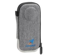 LinkWheres Splash-proof Camera Case - Compact Nylon Bag for Insta360 X4 camera (grey)