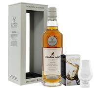 Linkwood 15 Year Old Distillery Labels Gordon & Macphail Whisky - With Branded Glencairn Glass
