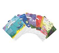 LinkyThinks Storygami | Guided Storytelling Game | Story Structure | Creative Writing Ideas | Description Tips | Interactive Colouring Book | Origami Fidget Toy | All Ages | 6 Versions Included