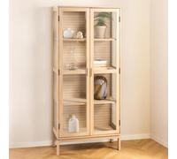 Linley Display Cabinet - 2 Door - White Oak