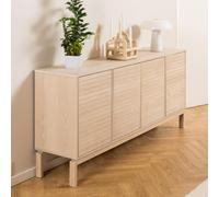 Linley Extra Large Sideboard - 4 Door - 180cm - White Oak